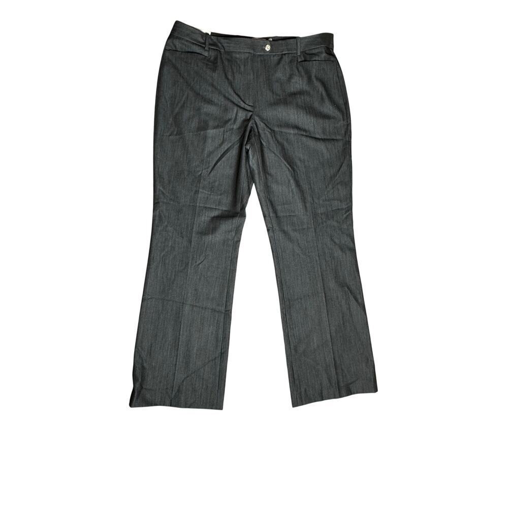 NWT Calvin Klein Womens Modern Fit Slacks Size 14 Mid Rise Tapered Leg
